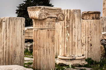 temples ruins of Ancient Greece civilization