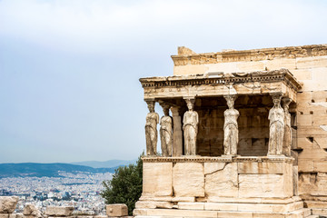 Fototapeta premium Temples ruins of Ancient Greece civilization