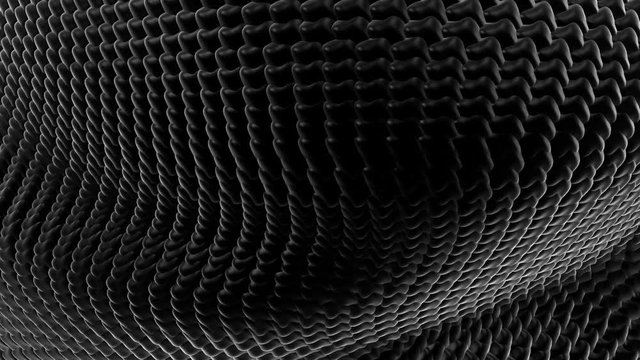 Black snake abstract waves background