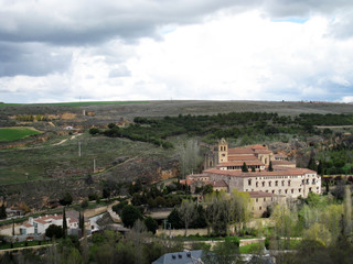 Obraz premium panoramic view of the old castle