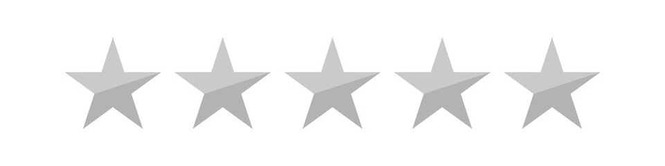 5 star icon vector illustration