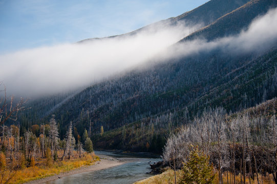 autumn in the mountains