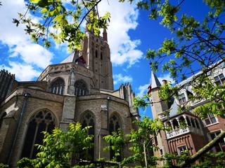 Naklejka premium Church of Our Lady Bruges