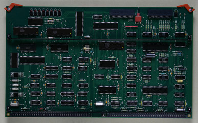 Electric locomotives and their electronic circuits from modern means of transport. These trains...