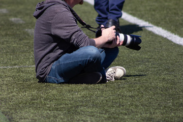 sports photographer journalist soccer football
