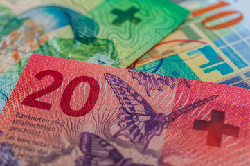 Obraz premium Schweizer Franken 