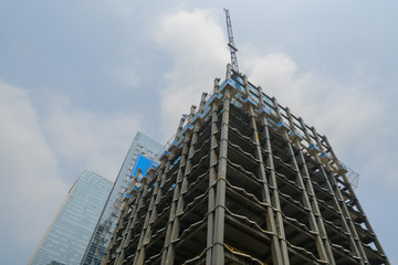The skyscraper is in chongqing, China