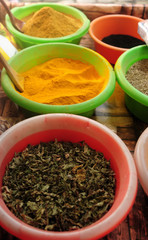 various spices market in india