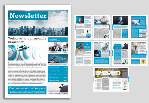 111 065 Best Newsletter Template Images Stock Photos Vectors Adobe Stock