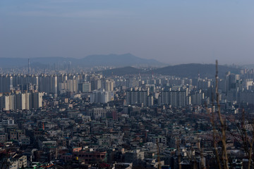 Fototapeta na wymiar North Seoul