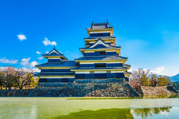 Matsumoto Castle Exterior, Nagano, Japan