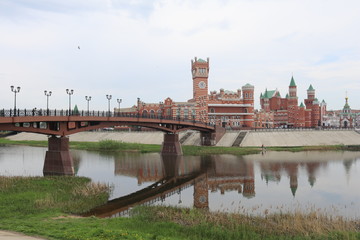 Fototapeta premium view of the city