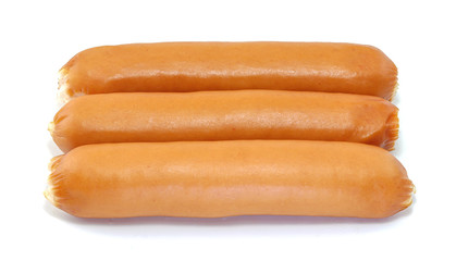 Hot dog isolated on white background