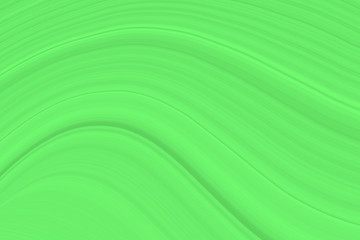 Green UFO 3d neon background for packaging template or wallpaper. The texture of the marble fashion hue with stripes waves and divorces.