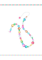 multi-colored diamond bracelet