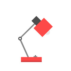 Lamp icon vector