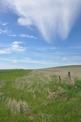 Prairie and Clouds V