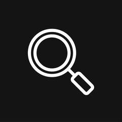 Zoom icon vector sign symbol for design