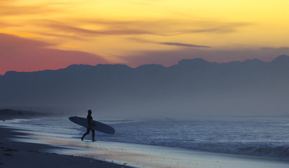 A crazy sunset in South Africa, Views of South Africa