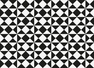 Fondo geométrico de color negro y blanco.