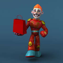 Mexican hero - 3D Illustration