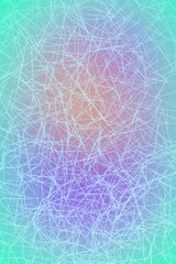 Bright, colorful, abstract background - illustration