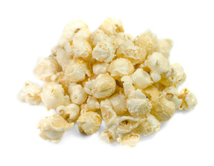 popcorn isolated on white background