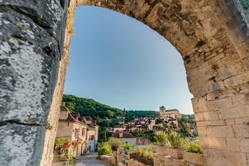 Saint Cirq Lapopie in Lot, France