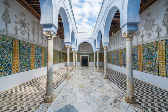 The Barbier Mausoleum in Kairouan, Tunisia.