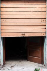 abandonend place old town