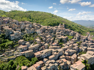 Fototapeta na wymiar Medieval town of Artena, Lazio, Italy