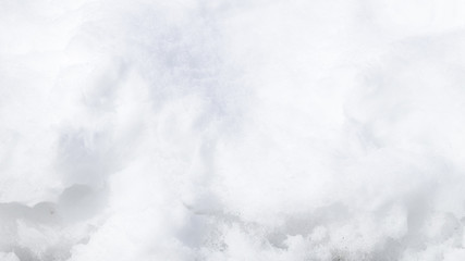 Fluffy snow texture