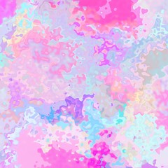 abstract stained pattern texture square background holographic cute pink blue violet color - modern painting art - watercolor splotch effect