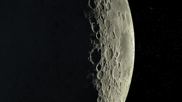 Moon Background Realistic moon The Moon is an astronomical body that orbits planet Earth. Elements of this image furnished by NASA