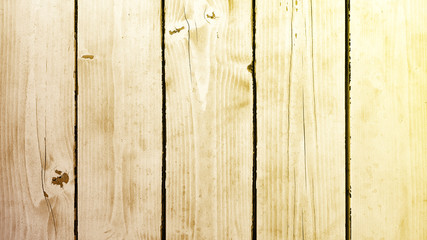 Old background of light wooden planks board texture.