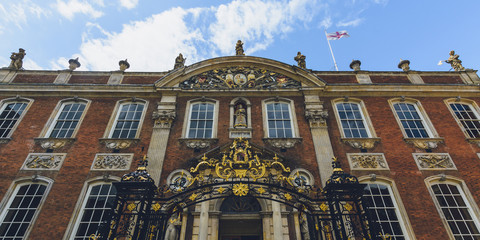 Facade of Worcester Guildhall - 271306720