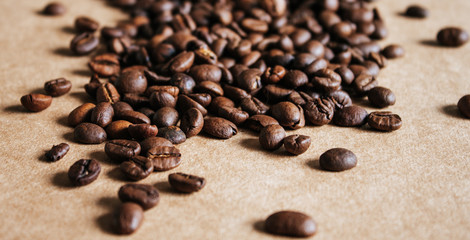 Naklejka premium Coffee beans.