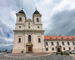 Benedictine Tihany Abbey in Tihany, Balaton, Hungary