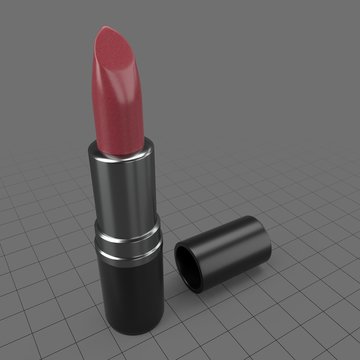 Maroon lipstick