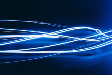 blue waves lines background abstraction infinity