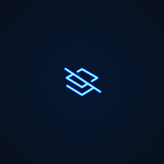 Layers Disabled | Neon Style Icon