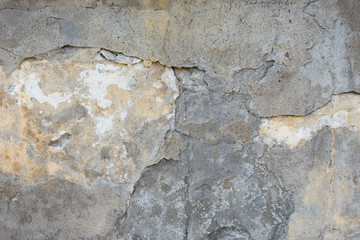 Old wall of plaster.