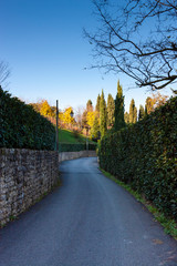 The town of Asolo in Italy 