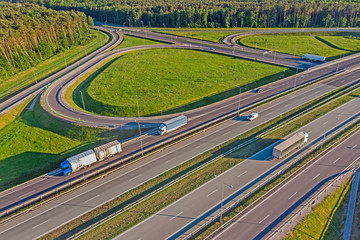 Transport- Węzeł Rzgów. © Tomasz Warszewski