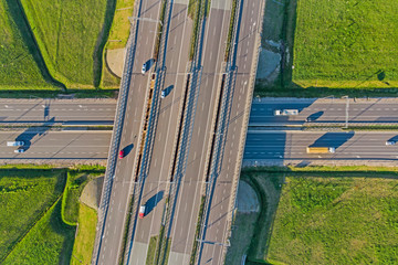 Transport- Węzeł Rzgów. © Tomasz Warszewski