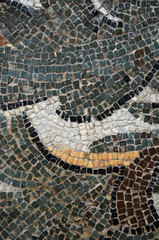 background of ancient stone mosaic