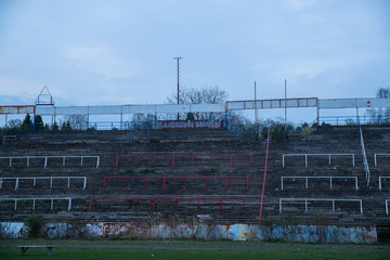 Abadoned Stadion Za  Luzankami is a currently inactive stadium in Brno, Czech Republic. Captured in...