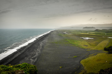 Plage Vie Islande