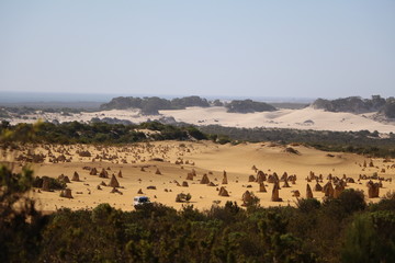 Pinnacles Desert in Western Australia