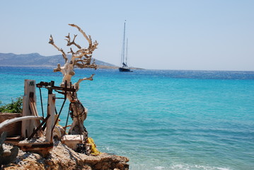 Fototapeta premium Koufonisia islands in Greece